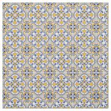 💙 💛 BeVacker Azulejos Fabric