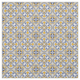 💙 💛 BeVacker Azulejos Fabric Tyg