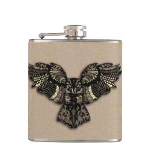 Bevacker Rustic Uggla Fickplunta