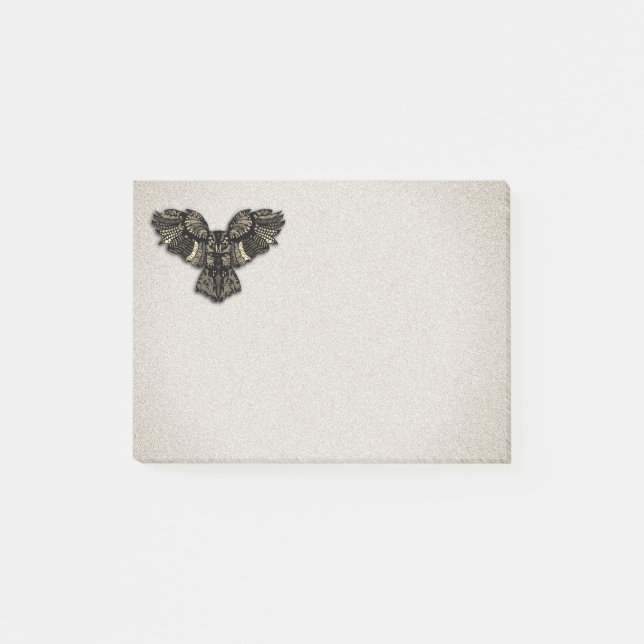 Bevacker Rustic Uggla Post-it Block (Framsida)