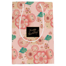 Bevacker Vår Peach Garden Decorative Birthday