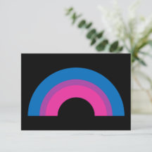 Bevackert Bisexual-Pridet Rainbow Flagga Black Car