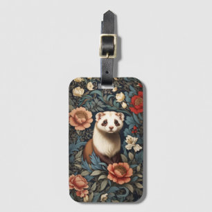 Bevackert Ferret William Morris Inspired Bagagebricka