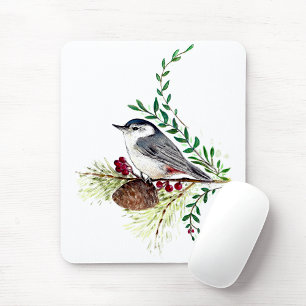 Bevackert Nuthatch Bird Musmatta