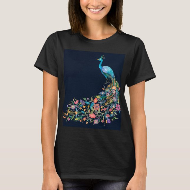 Bevackert Peacock Jewel T-Shirt (Framsida)