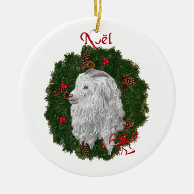 Bevackra Angora Noel Ornament (Framsidan)