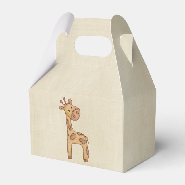 Bevackra Baby Giraffe Presentaskar (Framsidan Sidan)