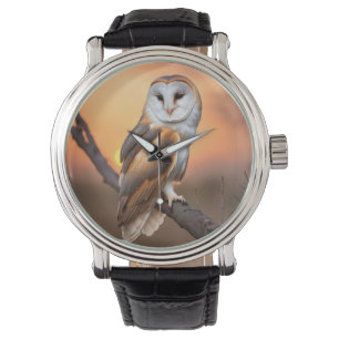 Bevackra Barn Uggla Armbandsur