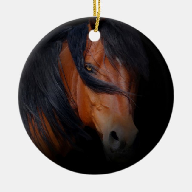 Bevackra Bay Horse Ornament (Framsidan)
