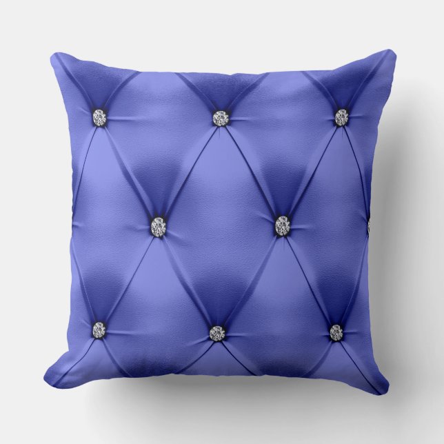 Bevackra Blue Diamond Truffled Dekorativ kudde (Framsida)