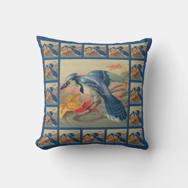 Bevackra Blue Jay Designer Dekorativ kudde (Framsida)