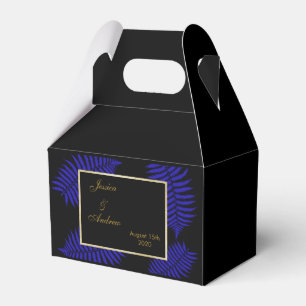 Bevackra Blue Löv Bracken Bröllop Presentaskar
