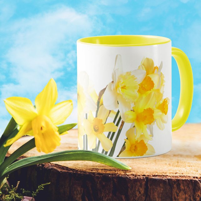 Bevackra Daffodils Mugg (Skapare uppladdad)