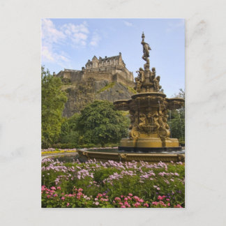 Bevackra Edinburgh Castle Vykort