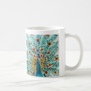 Bevackra Emerald Grönt Turcos Peacock Kaffemugg
