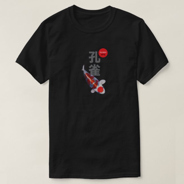 Bevackra Kujaku Koi Fish T-Shirt - Elegant (Design framsida)