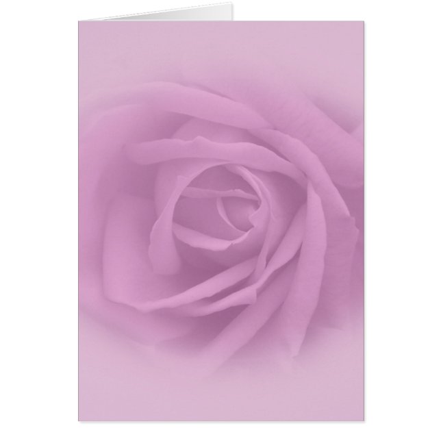 Bevackra Lilac Ro Hälsningskort (Framsidan)