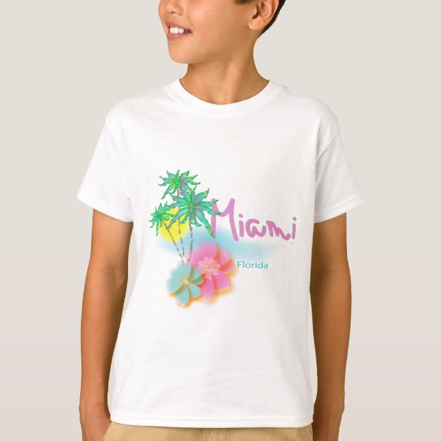 Bevackra Miami Florida Tee Shirt (Framsida)