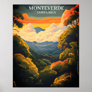 Bevackra Monteverde Cloud Forest Costa Rica Poster