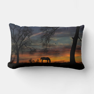 Bevackra Southwest Horse Decor Pillow Lumbarkudde