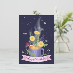 Bevackra Tea Kopp, sommarblommor