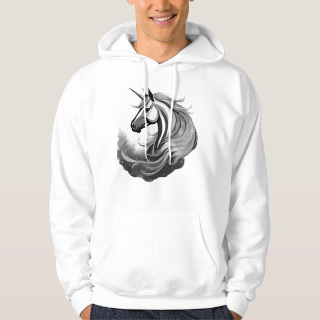 Bevackra Young Horse Ansikte - Hoodie (Framsida)
