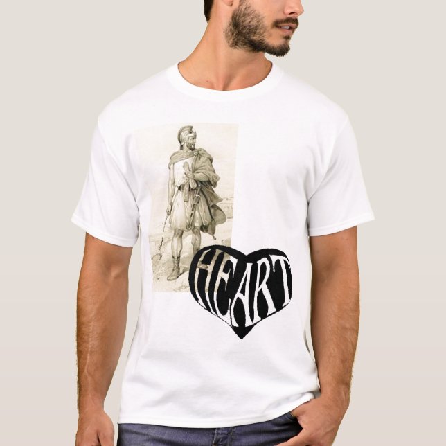 Bevaka din hjärta t-shirt (Framsida)