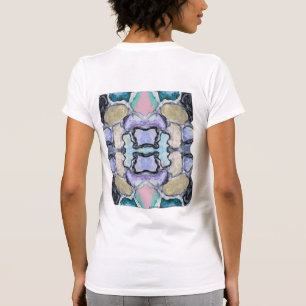 Bevaka vägen med ett färgstarkt kolvstensfilter t shirt