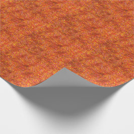 Bevakad röd struktur med gult skuggor presentpapper