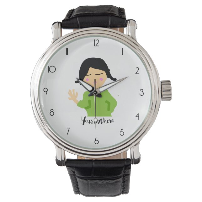 bevakning armbandsur (Framsida)