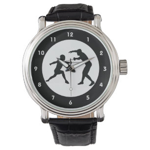 Bevakning av ansiktsdesign armbandsur