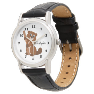 Bevakning av Personligen Beaver Design Armbandsur