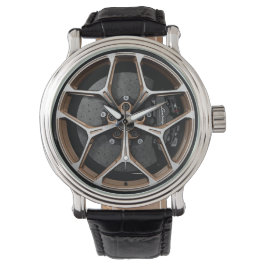 Bevakning av Sporty Rim Design Watch Armbandsur