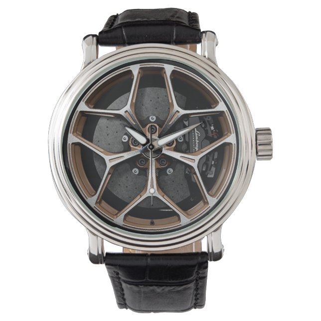 Bevakning av Sporty Rim Design Watch Armbandsur (Framsida)