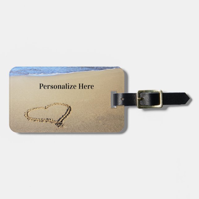 Bevakningshärdar i sand bagagebricka (Horisontell Framsida)