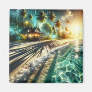Bevalt Sunset Beach House Thome Magnet