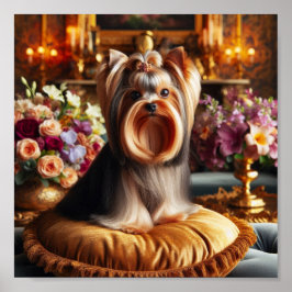 Bevalt Yorkshire Terrier Poster