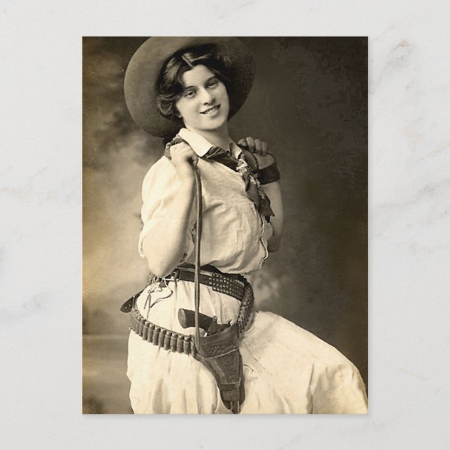 Beväpnad och farlig vykort (Framsida)