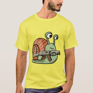 Beväpnad Snigel T Shirt
