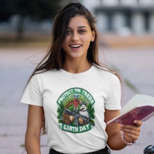 Beväpnade kalkoner i Vilda western T Shirt
