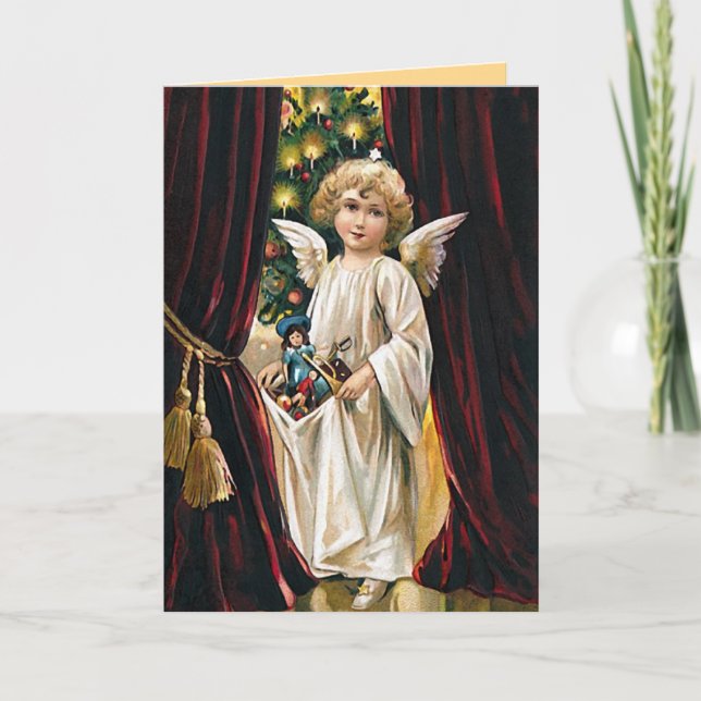 Beväpnar fullt av glädje - julhälsningkort helgkort (Framsida)