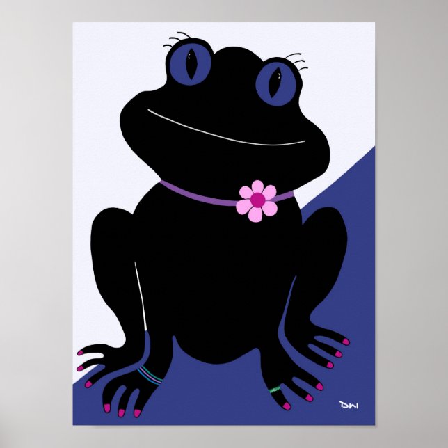 Bevara den Froggy Girl Poster (Framsidan)