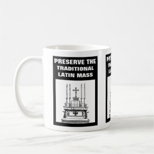 BEVARA DEN TRADITIONELLA LATINMASSKATOLIKEN KAFFEMUGG