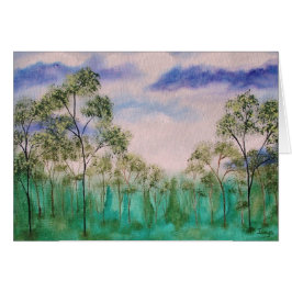 Bevara från originalfärg hälsningskort