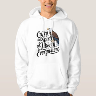 Bevara frihetsandan överallt - Örn Hoodie