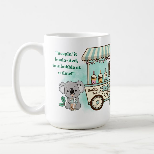 bevara kohala - citat kaffemugg (Vänster)