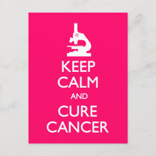Bevara lugn bota cancer vykort
