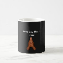 Bevara mitt hjärta rent kaffemugg