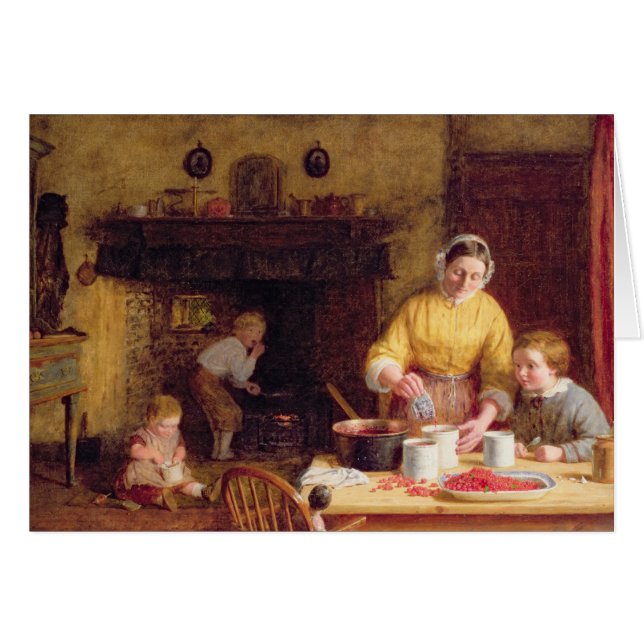 Bevara sylt hälsningskort (Framsidan Horizontal)