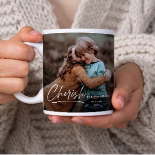 Bevara Varje Minut Skript 2 Foto Kaffemugg